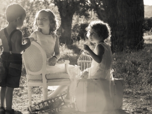 Sofia, Greta e Alessandro 