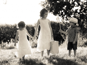 Sofia, Greta e Alessandro 